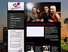 Tablet Screenshot of lafirstdates.com